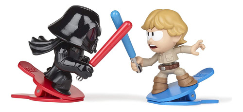 Figura De Acción Star Wars Battle Bobblers Darth Vader Vs Lu