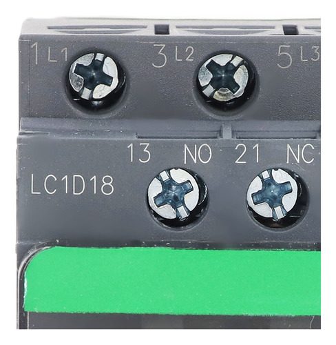 Contactor Eléctrico De Corriente Alterna Industrial Lc1d18 3