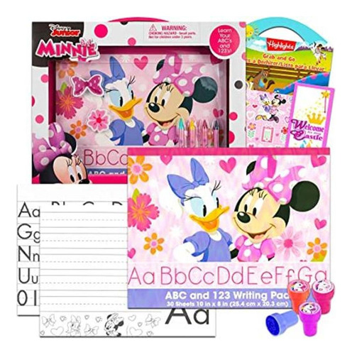 Disney Minnie Mouse Abc 123 Juego De Aprendizaje Para