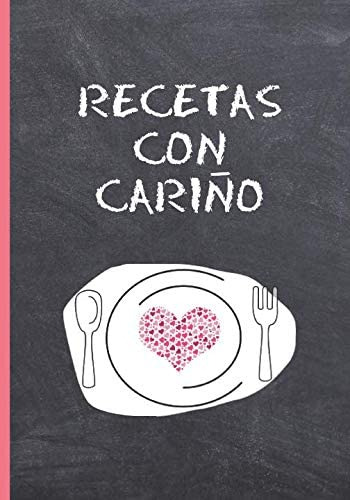 Libro: Recetas Con Cariño: Cuaderno De Recetas En Blanco. 10