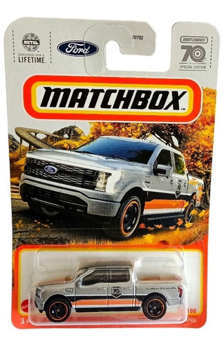 2022 Ford F150 Lightning Matchbox 70 Aniversario 
