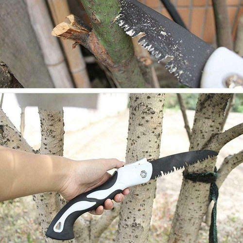 Imagen 2 de 6 de Serrucho De Mano Plegable Para Madera, Hoja 250mm
