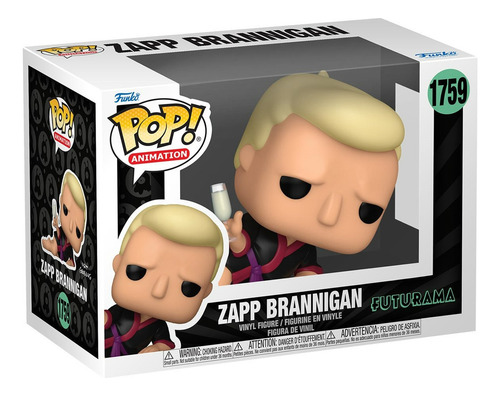 Figura De Acción Futurama - Zapp Brannigan Pop! Vinyl Funko