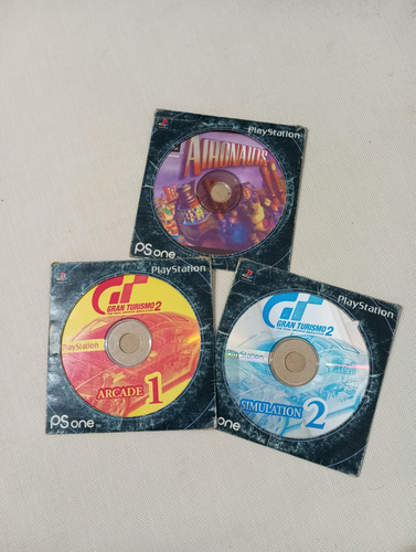 Lote X3 Juegos De Psone - Play Station 1 - Antiguos. (Usado)