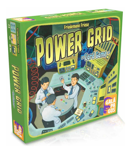 Power Grid Card Game Jogo De Cartas Galapagos Pwg201