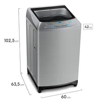 Comprar Lavarropas Automático Electrolux 9kg Premium Care Elac309s Color Gris