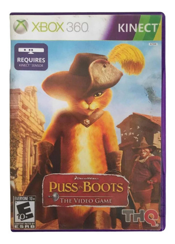 Puss Of Boots De Segunda Mano Para Xbox 360 (kinect) | MercadoLibre