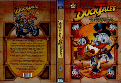 Imagem 1 de 4 de Dvd Coleção Ducktales Os Caçadores De Aventuras - (12dvds)