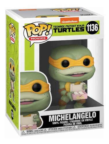 Funko Pop! Michelangelo 1136 Tortugas Ninja Tmnt