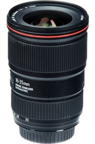 Imagem 1 de 5 de Lente Canon Ef 16-35mm F/4l Is Usm Garantia Canon Brasil Nf