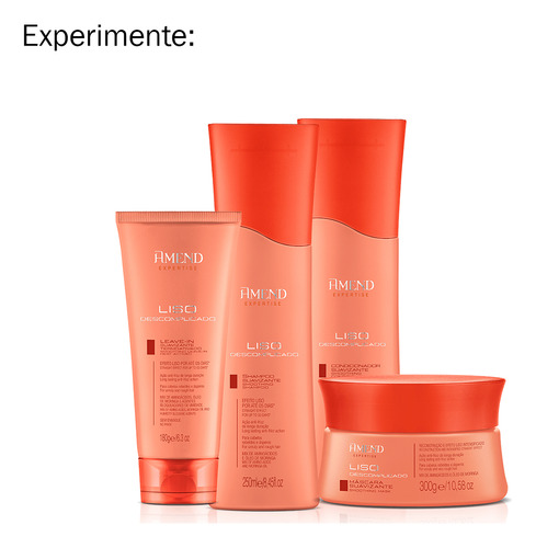 Leave In Amend Liso Sem Química Suavizante 180g
