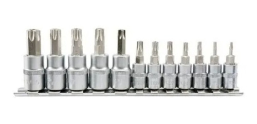 Jgo. Dado Torx Macho 12pcs Tamperproof - Yato Yt-04332