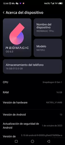 Se presenta la versión global de Nubia Red Magic 7 con NFC, 18 GB de RAM,  pero sin carga de 120 W