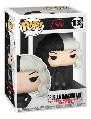 Imagen 1 de 1 de Funko Pop Disney Cruella (making Art)