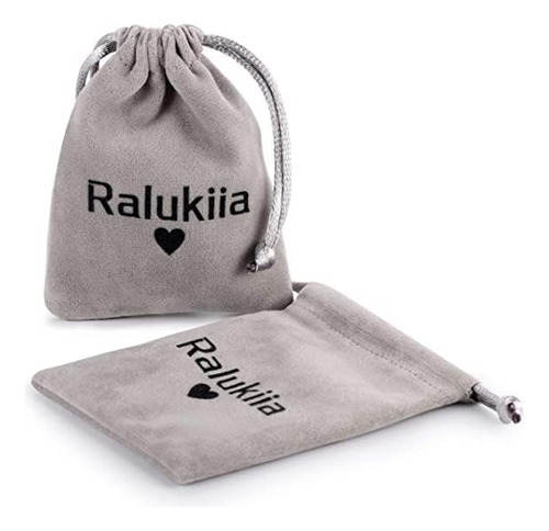 Ralukiia Juego De Collar A Juego Con Corazón De Padre E Hijo