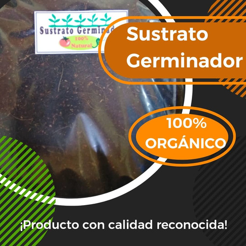 Sustrato Germinador Para Semillas,  Esquejes Y Estolones