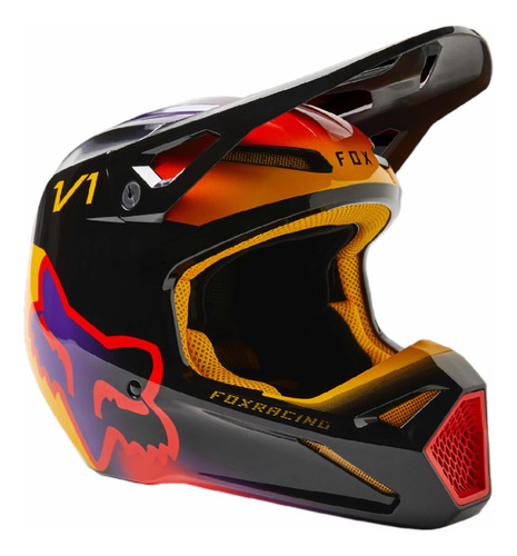 Casco Fox V1 Toxsyk Motocross Certificación Ecer 2206 Mips