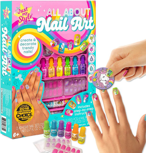 Set De Maquillaje Pintura De Uñas Para Niñas Just My Stile