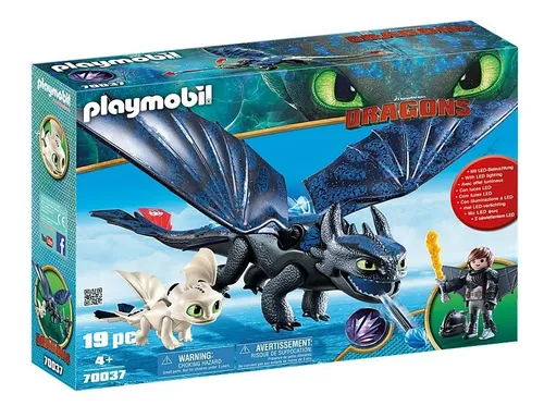Chimuelo Dragon Furia Luminosa Beb Playmobil 70037 Playlgh