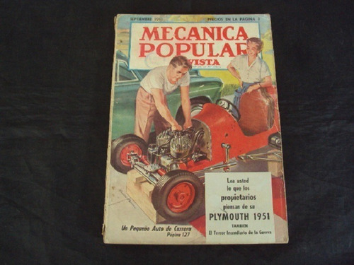 Revista Mecanica Popular Vol 9 # 3 (setiembre De 1951)