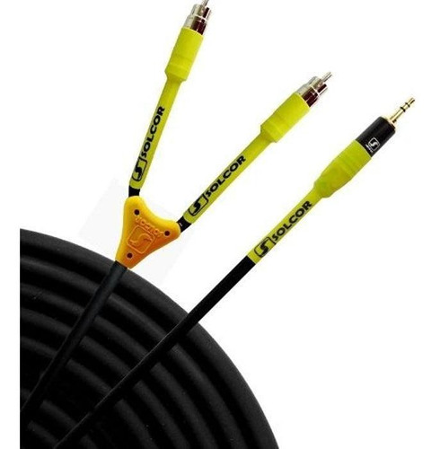 Cable Inserto 2 Plug Rca A Plug 3.5mm Macho Estéreo Solcor 2