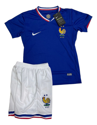 Jersey Francia Local Niño Temporada 2024 Talla 8-10 Años