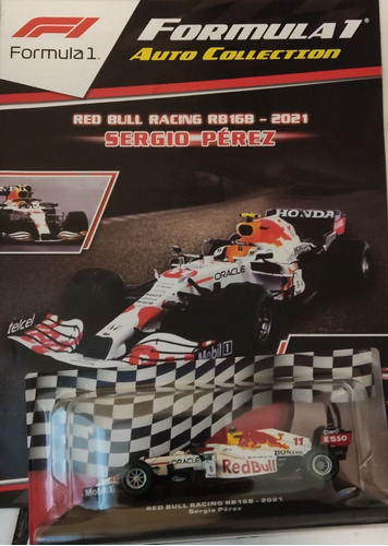 Revista Autos De Formula 1 Sergio Checo Pérez Modelo #2