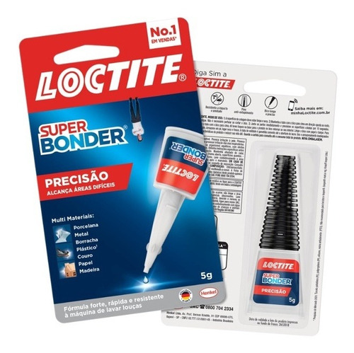 Cola Super Bonder 05gr Precisao Henkel