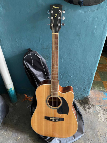 Guitarra Electroacustica Ibañez Pf15ece Afinador Integrado