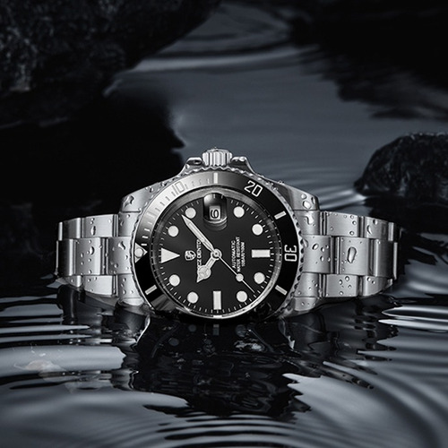 Lacz Denton Reloj Mecánico Para Hombre Water Ghost Series
