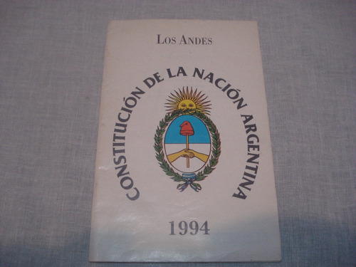 Constitucion De La Nacion Argentina (retro Años 90)