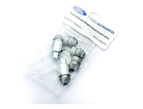 Kit 5 Tuercas De Seguridad Ford Ecosport