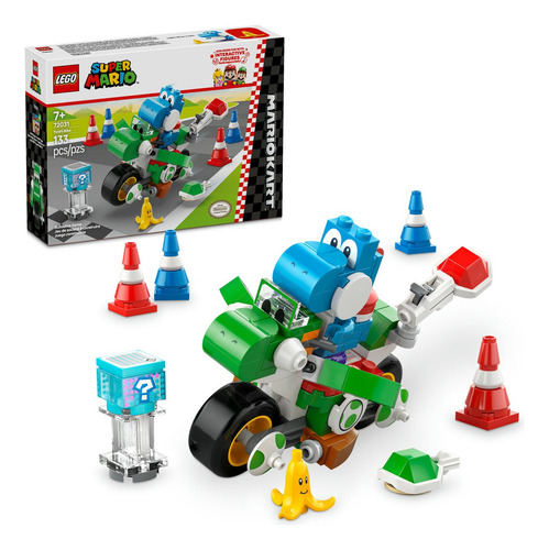 Lego Super Mario 72031: Mario Y Yoshi En Yoshiciclo 133 Mario Bros