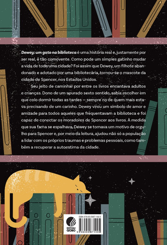 Livro Dewey: Um Gato Na Biblioteca Bret Witter E Vicki Myron 2ª Edição Capa Mole 2024 Português Editora Globo Livros