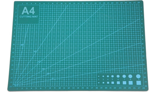 Base Tabla Tablero De Corte A4 30 X 22 Cm Regla Bisturí Rd