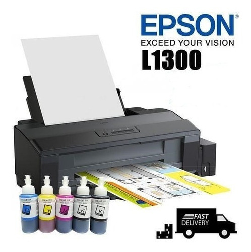 Impressora Epson  L1300 Ecotank L1300 1300  A3 Colorida 