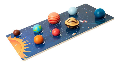 Juguetes De Rompecabezas Sobre El Sistema Solar D