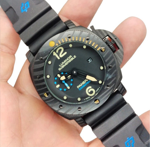 Reloj Compatible Con No Panerai Luminor Carbotech (Reacondicionado)