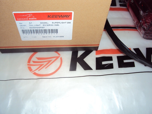 Imagen 3 de 5 de Stop Trasero Empire Keeway Superlight 150cc 200cc