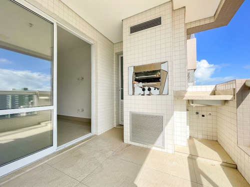 Imagem 10 de 18 de Apartamento 3 Dormitórios Prédio Frente Mar Canto Do Forte Praia Grande.