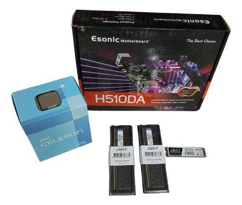 Tarjeta H510 Procesador G5905 Ram 16gb M2 240gb  10gen