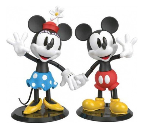 Set 2 Figuras De Acción Minnie Mouse Y Mickey Mouse