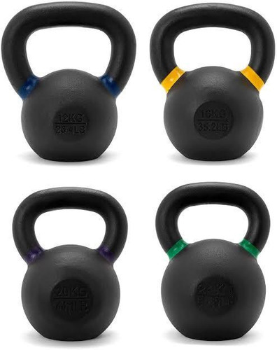 Pesa Rusa Kettlebell 4 Kilos, Sólidas De Hierro / Importado