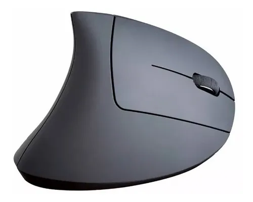 Mouse vertical inalámbrico recargable KolkeComputadora KEM-248 negro