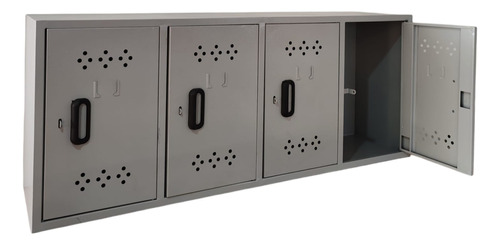 Locker Metalico 4 Puestos 