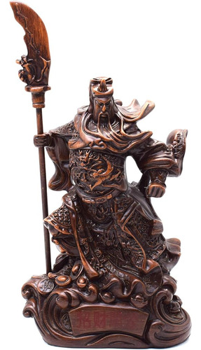 Funsxbug Estatua China De Feng Shui Guan Yu / Estatua De Gua