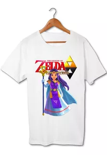 Legend Zelda Leyenda Between World Remera Friki Tu Eres #4