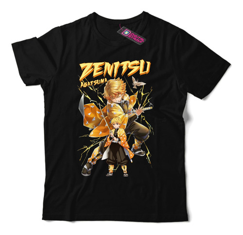 Remera Zenitsu Agatsuna Demon Slayer Anime Manga Ab6 Dtg