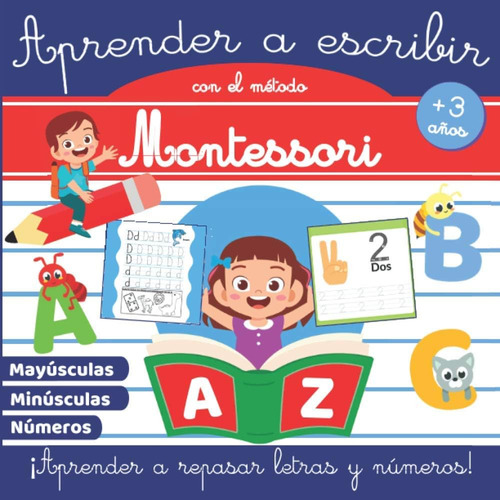 Libro Aprender A Escribir Con Método Montessori: Libro