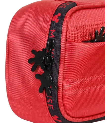 Estojo Multi Juvenil Mickey Mouse MatelassĂȘ Vermelho Xeryus